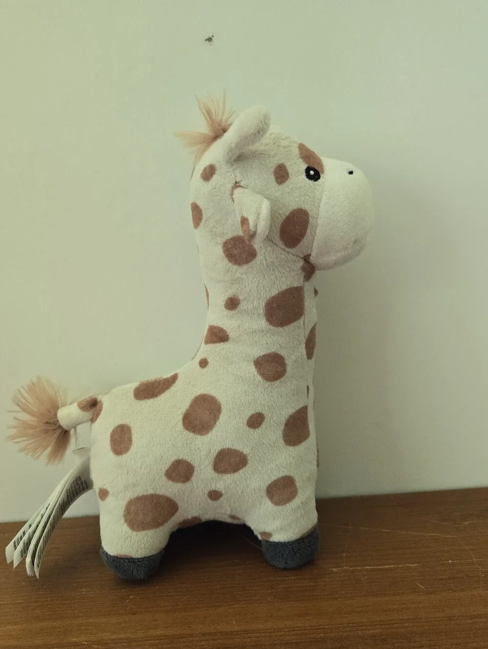 H&M Home Plush Giraffe Stuffed Animal Baby Nursery Stitched Eyes Safari